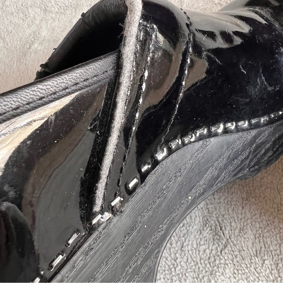 Dansko Professional Black Patent Leather Shiny Clog Comfort Nursing Sz 42 - Picture 7 of 13